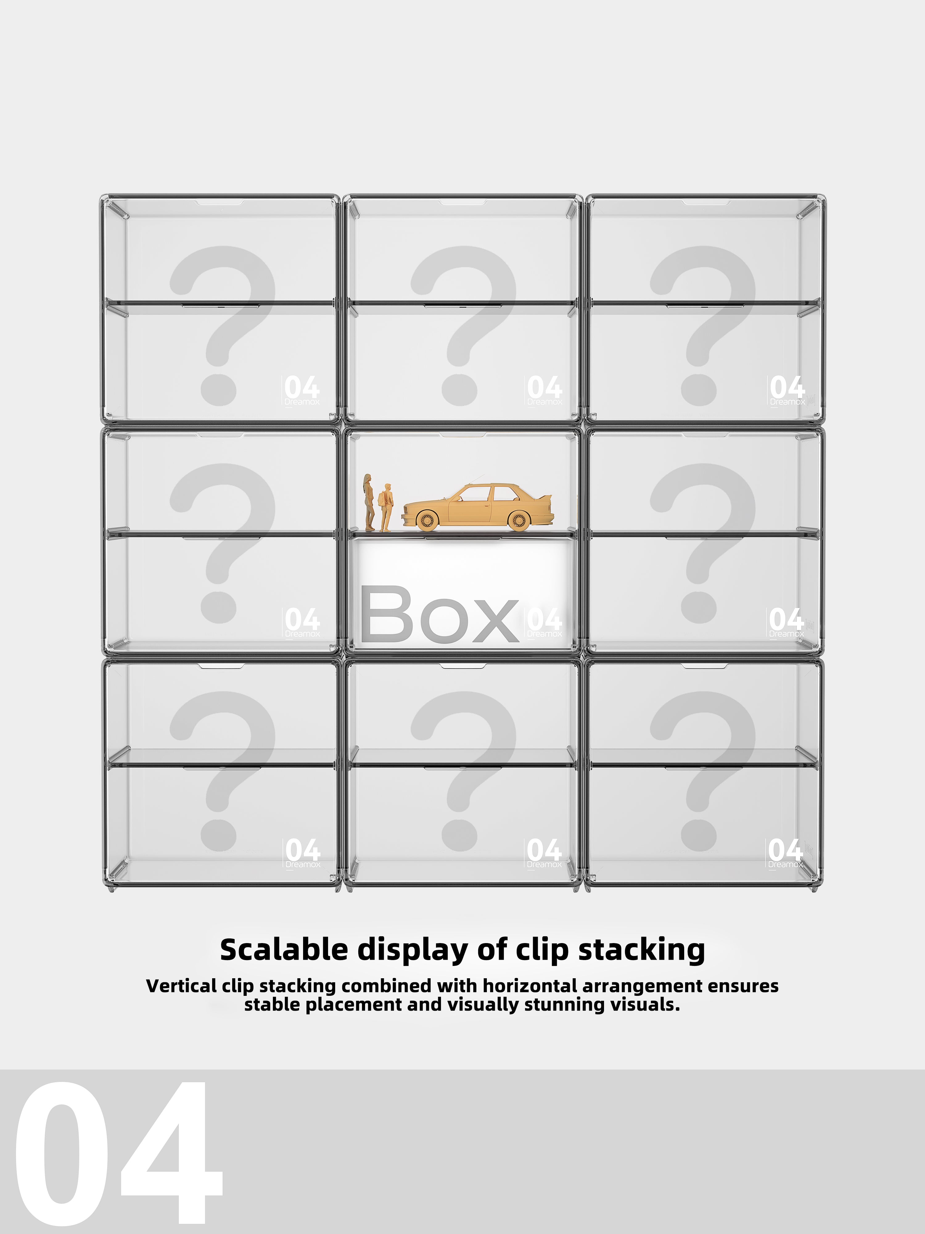 TuoToy 04 通用场景展示盒 Kaidohouse - POP Race - BBR