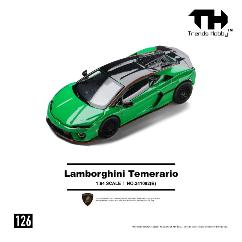 Trends Hobby 1/64 Lamborghini Temerario - Green