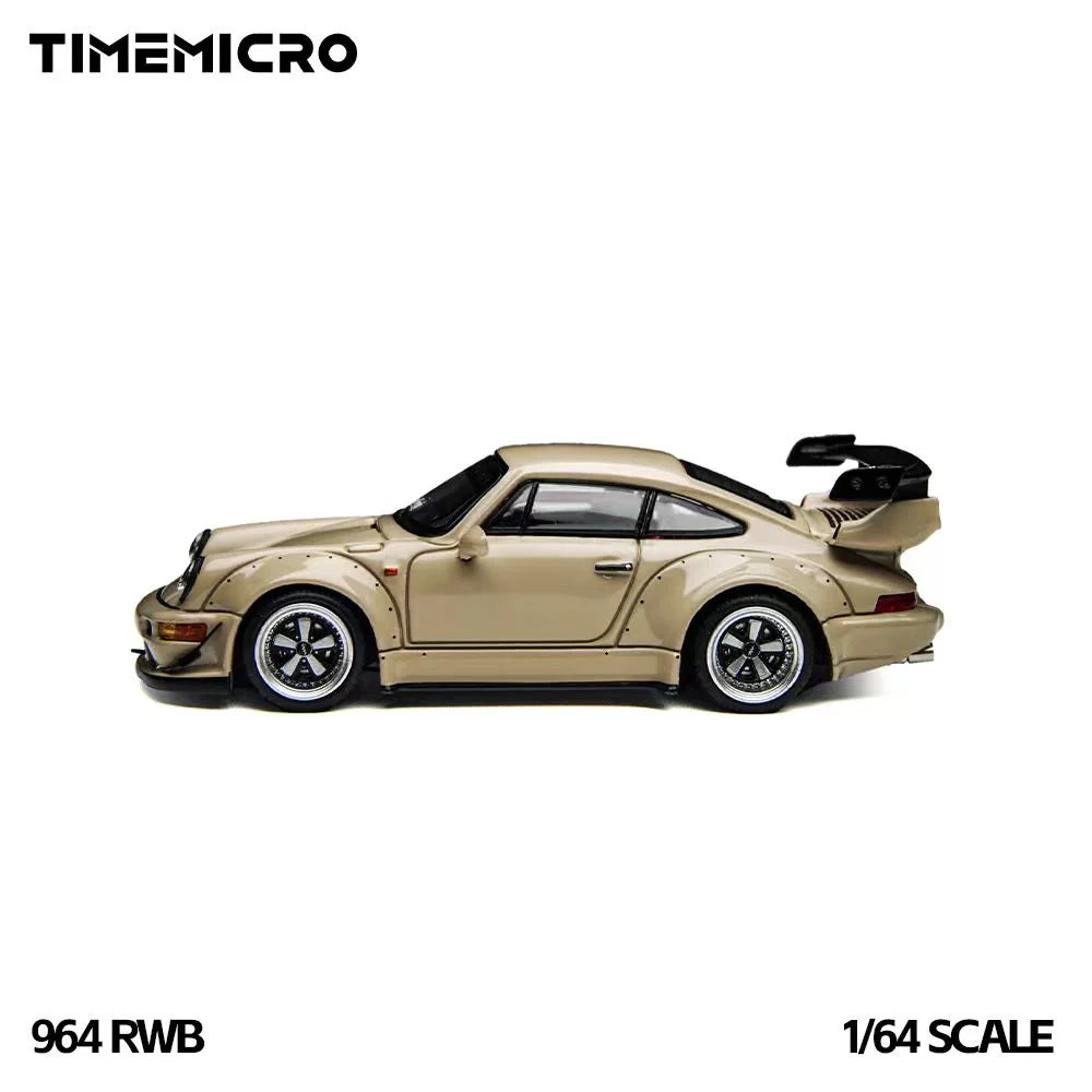 TIMEMICRO 1:64 保时捷 RWB 964 米色