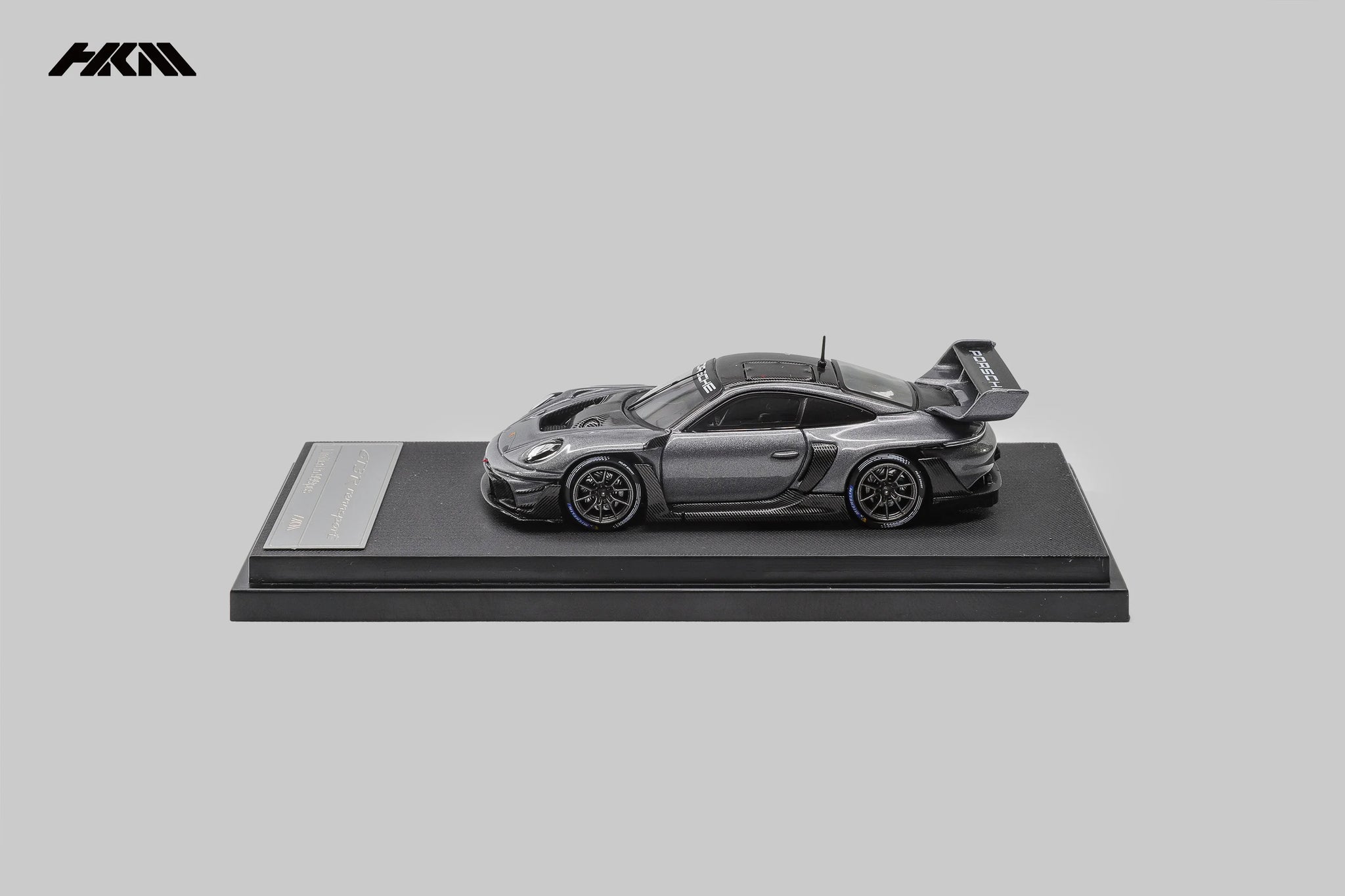 HKM 1:64 保时捷 911 (992) GT3 R Rennsport - 灰色