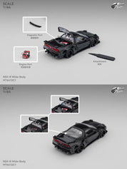 MicroTurbo MT 1:64 Alloy Model! NSX First Generation Mk1 NA1, Type R