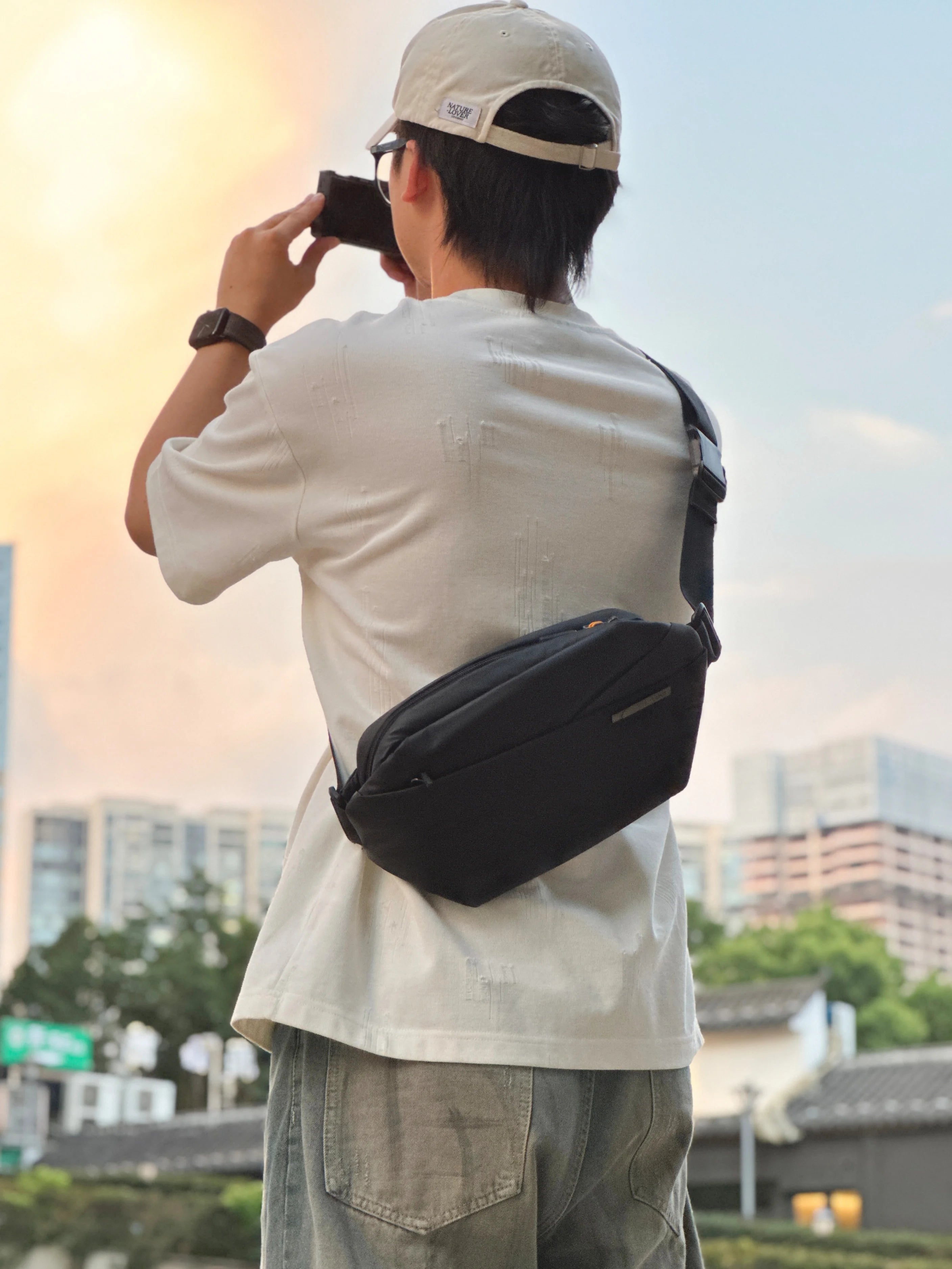 Inateck胸包——都市潮品,Switch随身携带