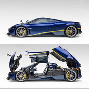 HKM 高级 1:64 合金模型！Huayra Coupe 2014 金属蓝
