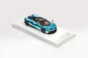 HKM Premium 1:64 Alloy Model ! Huayra Coupe 2014 Chrome Blue