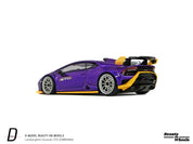 1:64 兰博基尼 Huracán STO，紫色 D 模 美轮美奂