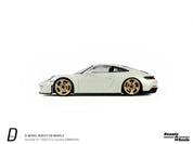1:64 保时捷 911 (992) GT3 Touring，白色 D 模型 轮上之美