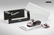 HKM Premium 1:64 合金模型！2014 Huayra Coupe 玫瑰金