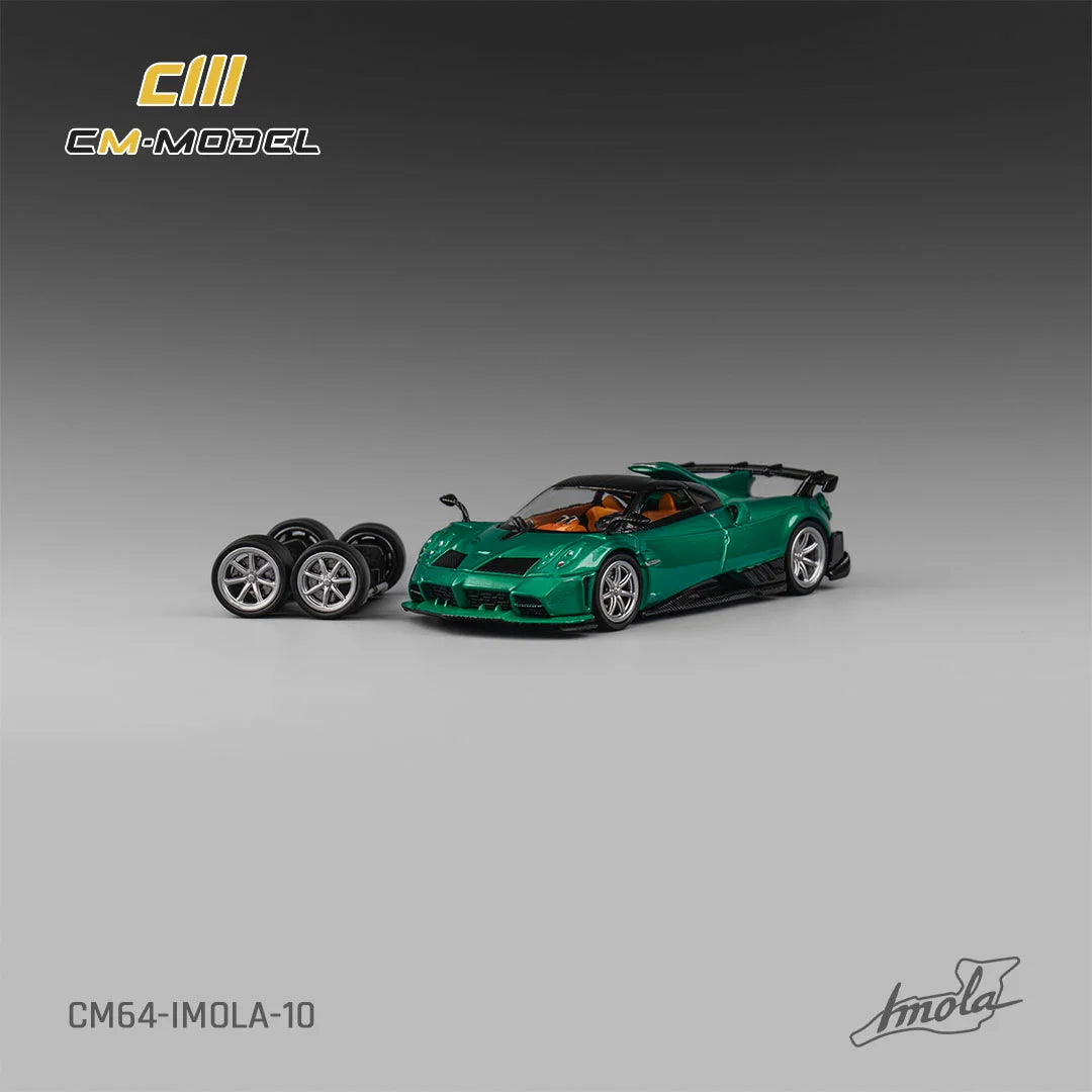 CM MODEL - 1:64 帕加尼Imola – 金属祖母绿