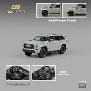 CMModel 1/64 New Toyota Sequoia Full-Size SUV