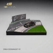 CMModel 1/64 New Carousel Scene with Curved Track