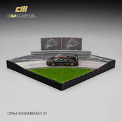 CMModel 1/64 New Carousel Scene with Curved Track