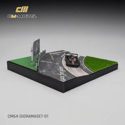 CMModel 1/64 New Carousel Scene with Curved Track