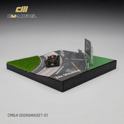 CMModel 1/64 New Carousel Scene with Curved Track