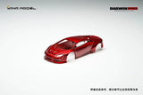King Model 1:64 Hurricane Huracan DarwinPRO The "Lilith" Lilith WBK Transparent Red