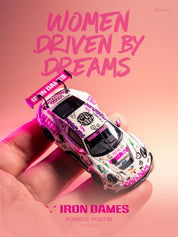 STAR RACE - 1/64 保时捷 911 GT3 Iron Dames 涂装 勒芒 24 小时耐力赛