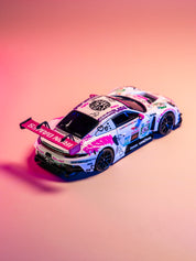 STAR RACE - 1/64 保时捷 911 GT3 Iron Dames 涂装 勒芒 24 小时耐力赛