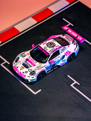 STAR RACE - 1/64 保时捷 911 GT3 Iron Dames 涂装 勒芒 24 小时耐力赛