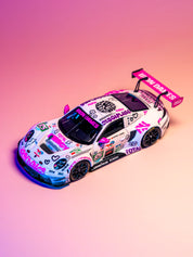 STAR RACE - 1/64 保时捷 911 GT3 Iron Dames 涂装 勒芒 24 小时耐力赛