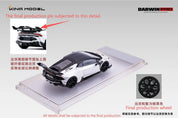 King Model 1:64 Hurricane Huracan DarwinPRO The "Lilith" Lilith WBK Metallic White