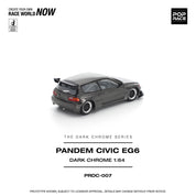 POP RACE 1/64 - PANDEM CIVIC EG6 DARK CHROME