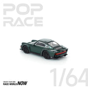 POP RACE 1:64 SINGER DLS TURBO (ROAD) – GREEN - PRE ORDER