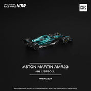 POP RACE 1:64 ASTON MARTIN AMR23 F1 #18 L. STROLL - PRE ORDER