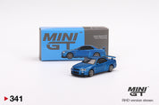 MINIGT 1:64 Nissan Skyline GT-R (R34) V-Spec Bayside Blue