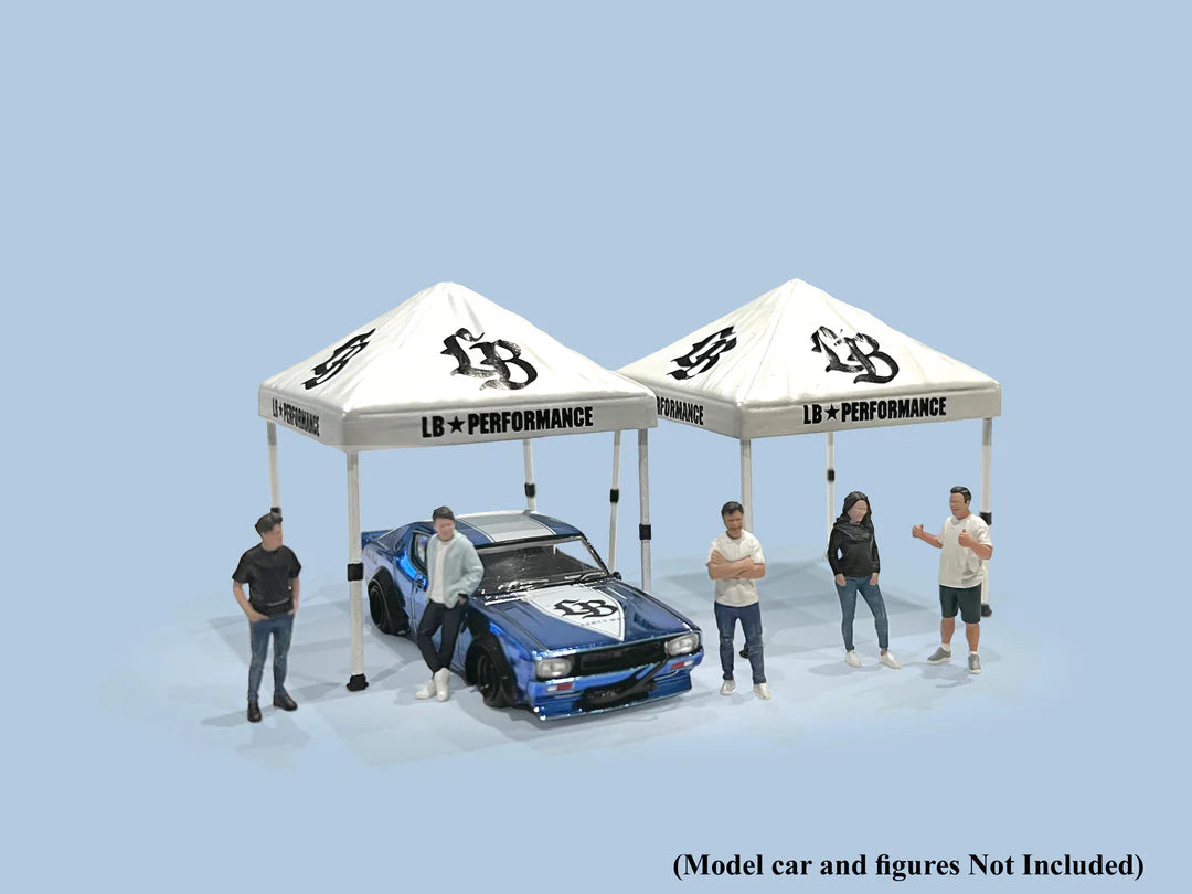 American Diorama 1:64 Liberty Walk Canopy Set (Set of 2)