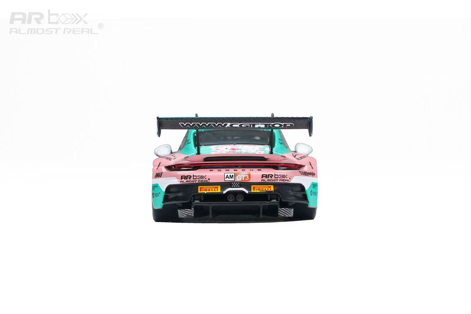 AR Box 1:64 合金模型！保时捷官方授权产品，992 GT3 R 赛道版