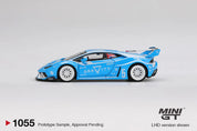 MINIGT 1/64 LB★WORKS 兰博基尼 HURACÁN GT GRAVITY (蓝色)