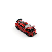 POP RACE 1/64- FORD MUSTANG SHELBY GT350R RACE RED