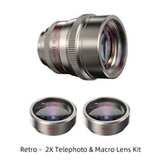 Retro - 2X Telephoto & Macro Lens Kit