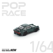 POP RACE 1:64 SINGER DLS TURBO (ROAD) – GREEN - PRE ORDER