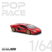 POP RACE 1:64 LAMBORGHINI COUNTACH LPI-800 – ROSSO - PRE ORDER