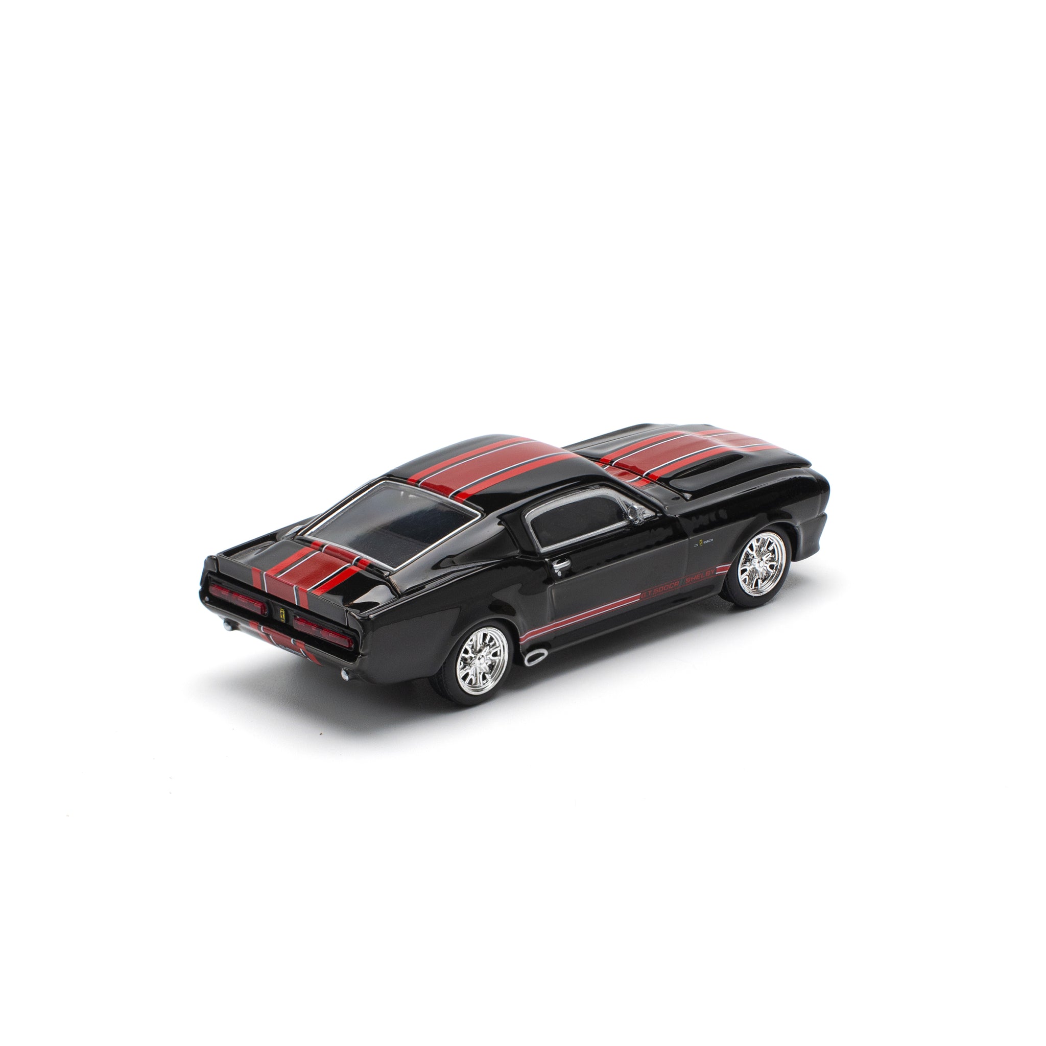 POP RACE 1/64 - SHELBY MUSTANG GT500 暗铬色