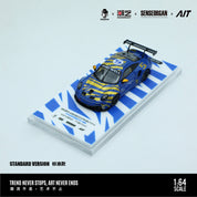 Tide Art MD 1:64 Porsche 911 CUP Thorn Paint Scheme Die-Cast Model Car