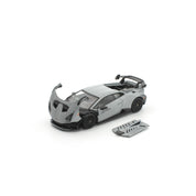 POP RACE 1/64- LAMBORGHINI HURACAN STO GRIGIO ACHESO MATTE