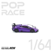 LAMBORGHINI HURACAN STO VIOLA PASIFAE BY POP RACE - PRE ORDER