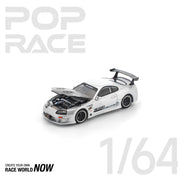 TOP SECRET GT300 SUPRA SILVER BY POP RACE - PRE ORDER