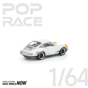 POP RACE 1:64 SINGER YELLOW/SILVER