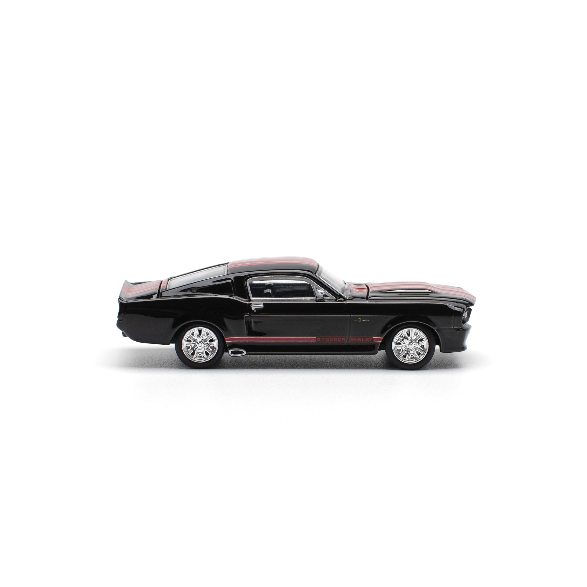 POP RACE 1/64 - SHELBY MUSTANG GT500 暗铬色