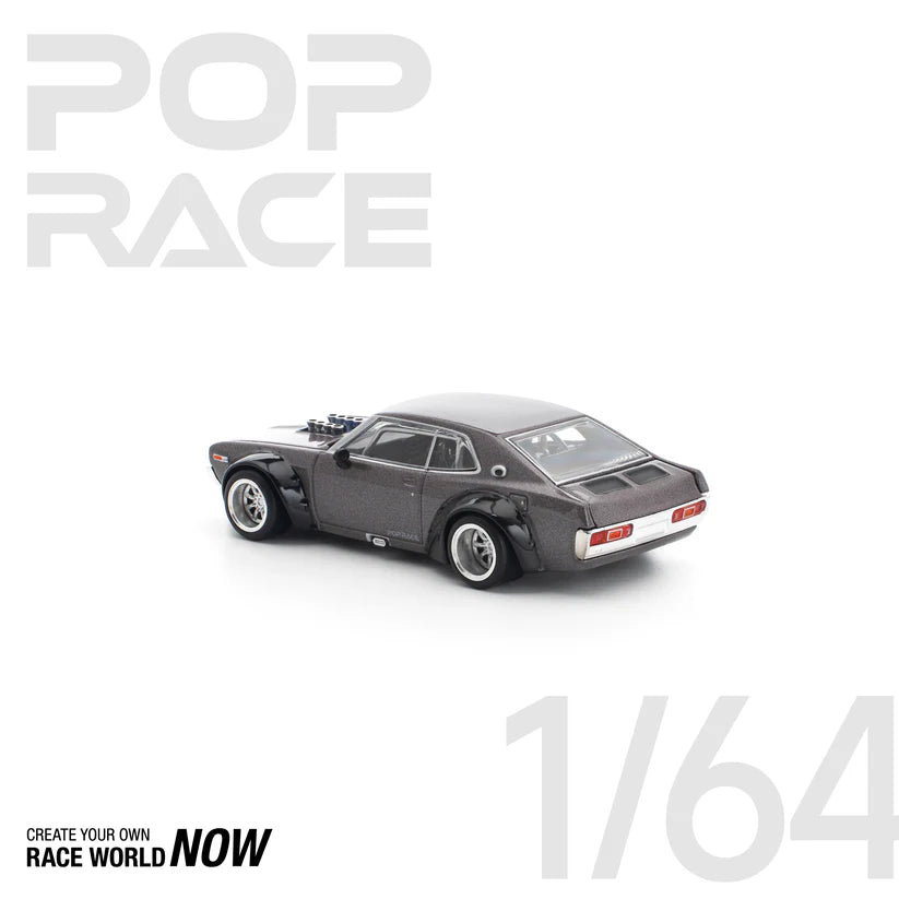 POP RACE 1:64 LAUREL C130 METALLIC GREY NEW TOOLING