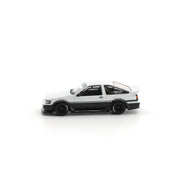 POPRACE 1/64 RWB AE86 WHITE BLACK