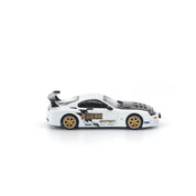 POP RACE 1/64 - TOP SECRET GT300 SUPRA WHITE
