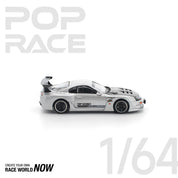 TOP SECRET GT300 SUPRA SILVER BY POP RACE - PRE ORDER
