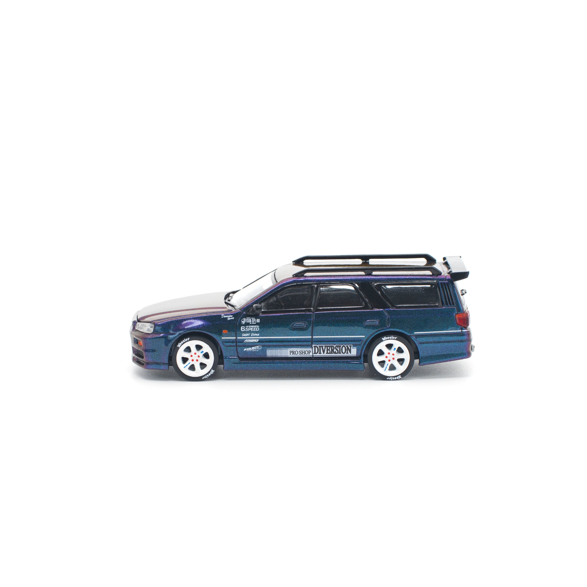 NISSAN STAGEA  MAGIC PURPLE - POP RACE