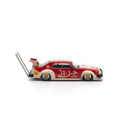 POPRACE 1/64 日产 SKYLINE C210 街道赛车 暴走族风格 可口可乐