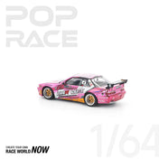 POP RACE 1:64 PANDEM S13 EVA RT PRODUCTION MODEL CUSTOM TYPE-08 EVA RACING x 1087X