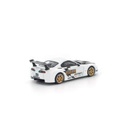 POP RACE 1/64 - TOP SECRET GT300 SUPRA WHITE