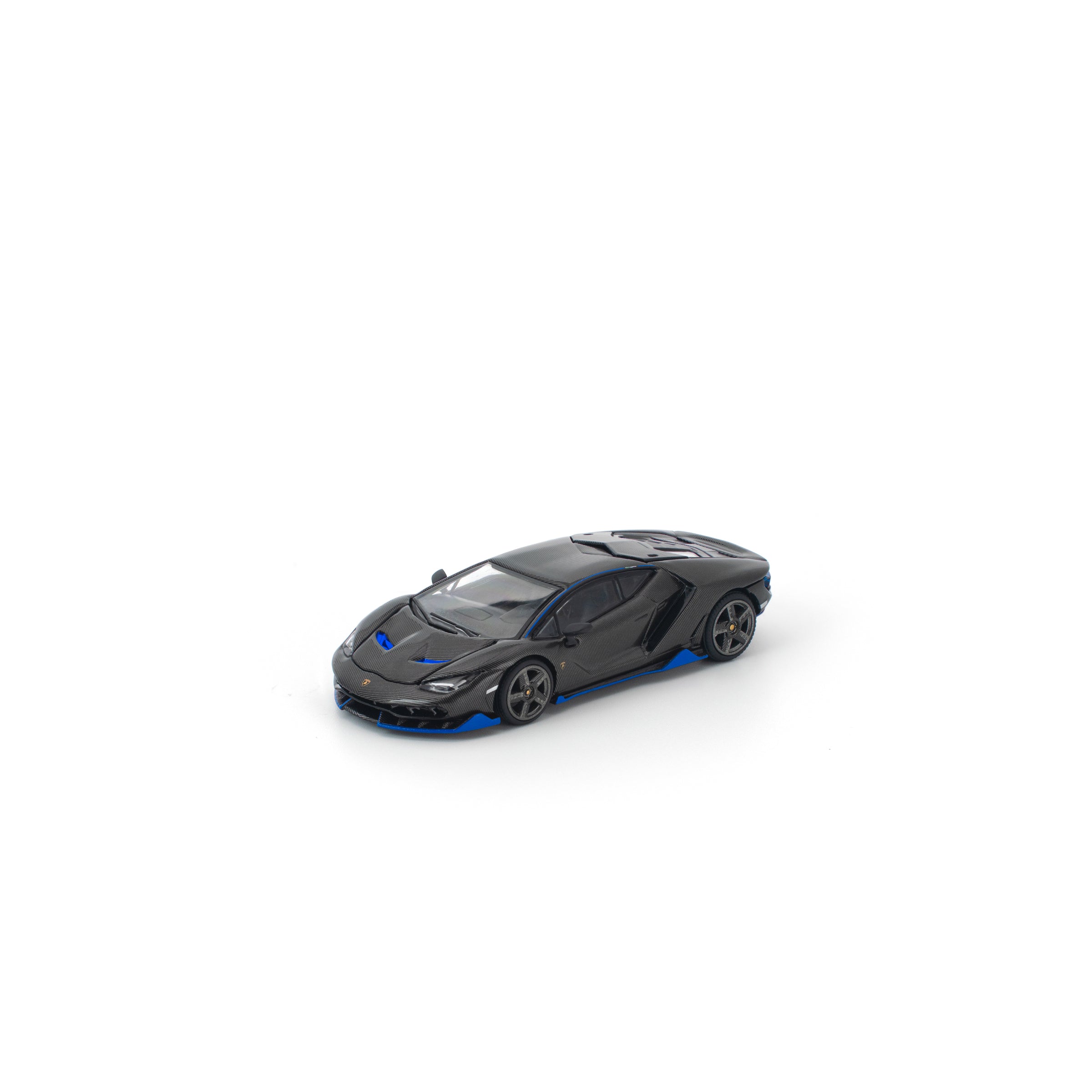 POP RACE 1/64 - LAMBORGHINI CENTENARIO CARBON BLUE